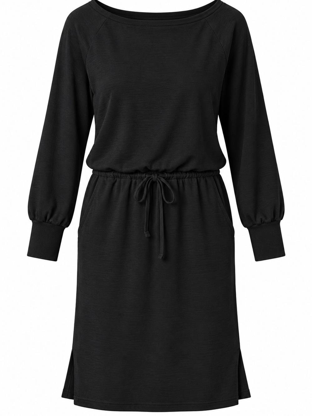 prAna Sunrise Dress Solid Black MD (Women's 8-10) size M